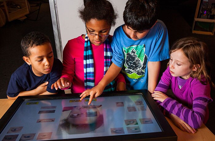 Image of children at the Ontario Science Centre.